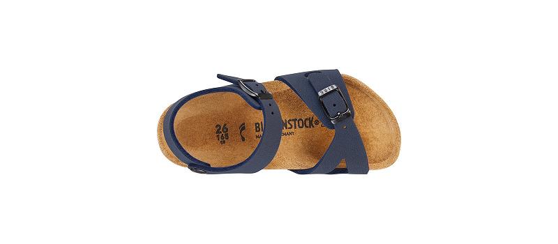 Birkenstock Birkibuc Regular Rio Børn Mørkeblå | DK 129FDN